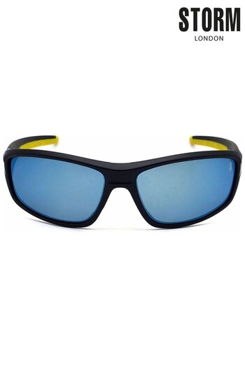 Storm Tech Yellow Canethus Polarised Round Sunglasses (C57194) | £35