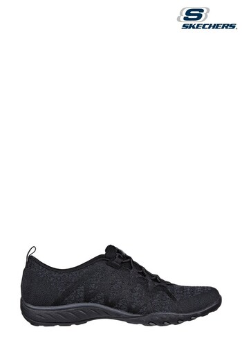 Skechers Black Breathe Easy Infi Knity Womens Shoes (C57312) | £69