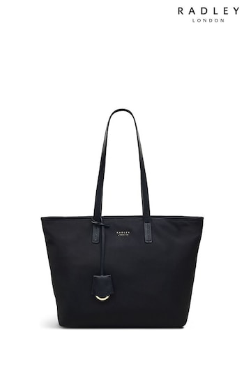 Radley London Finsbury Park Medium Zip-Top Shoulder Black Bag (C57566) | £109
