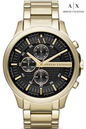 Armani POUCH Exchange Gents Black Watch (C57616) | £219