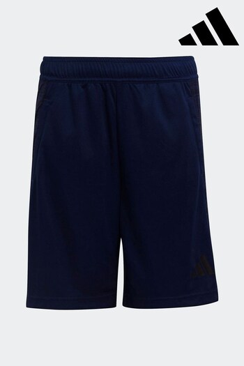 adidas Blue Junior Training AEROREADY Heather Shorts (C57754) | £23