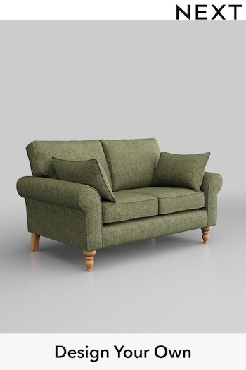 Chunky Boucle Easy Clean/Mid Green Mallory (C57848) | £475 - £1,525