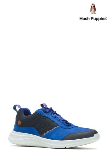 Hush Puppies Blue Elevate Hiker Shoes (C58282) | £90