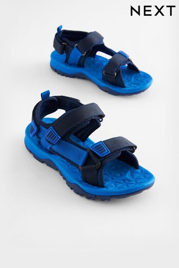 Blue Strap Touch Fastening Trekker Sandals (C58363) | £22 - £30