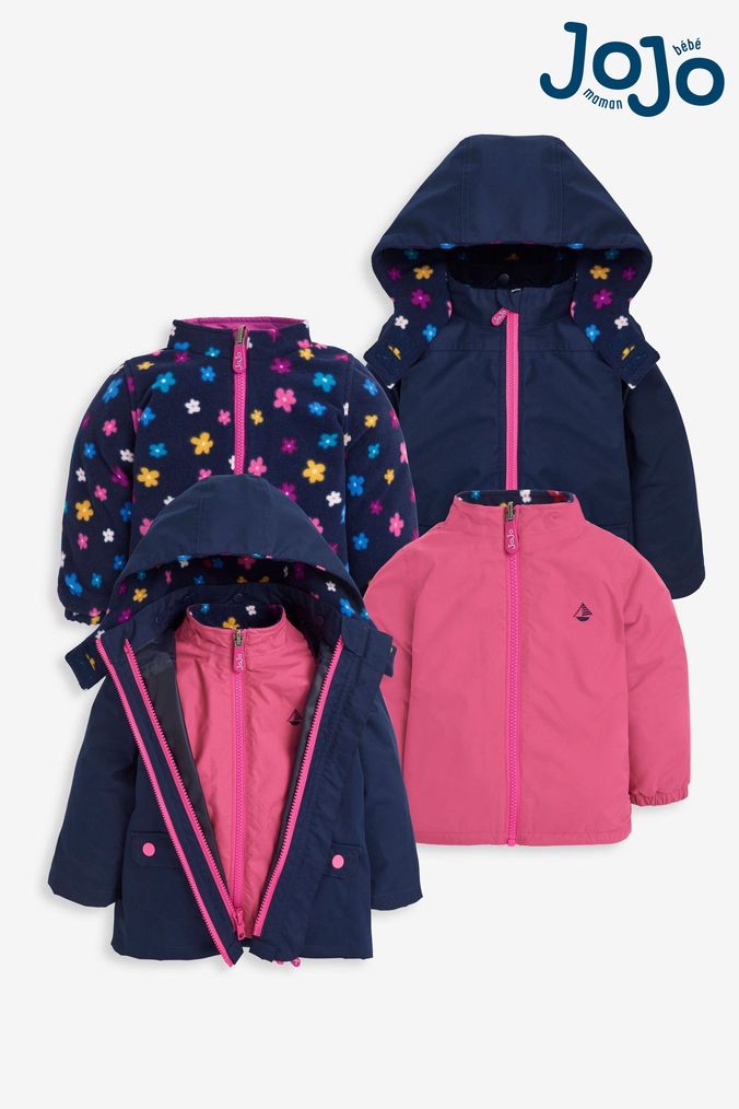 Next girls waterproof jacket sales