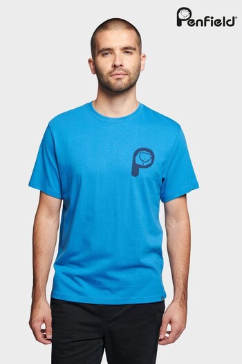 Penfield Blue Bear Trail Graphic Short-Sleeved T-Shirt (C58459) | £35