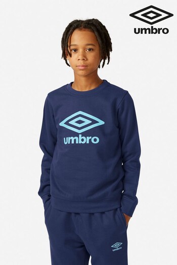 Umbro Blue Large Logo Sweatshirt (C58547) | £20