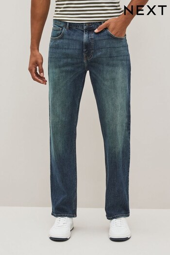 Vintage Dark Blue Relaxed Vintage Stretch Authentic Jeans (C58721) | £30