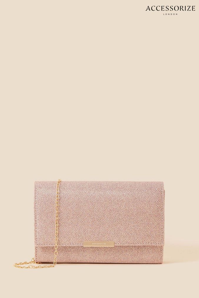 Accessorize kelly discount glitter clutch