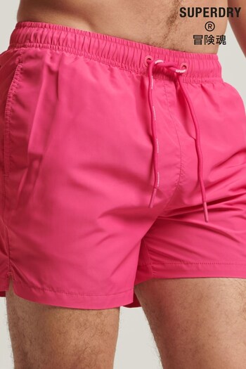 Superdry Pink 15 Inch Code Essential Womens Swim Shorts (C59163) | £35