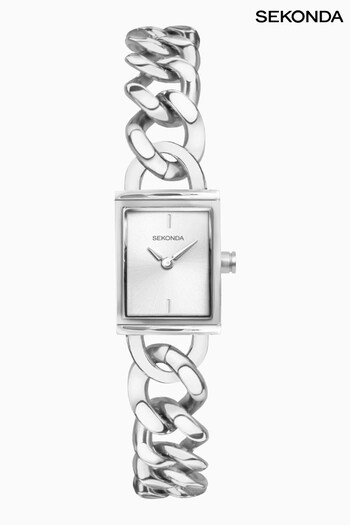 Sekonda Ladies Silver Tone Chain Bracelet Watch (C59312) | £80