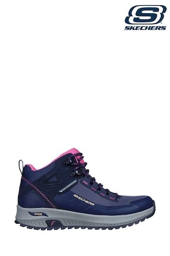 Skechers Blue Arch Fit Discover Elevation Gain Ankle Womens Boots (C59485) | £109