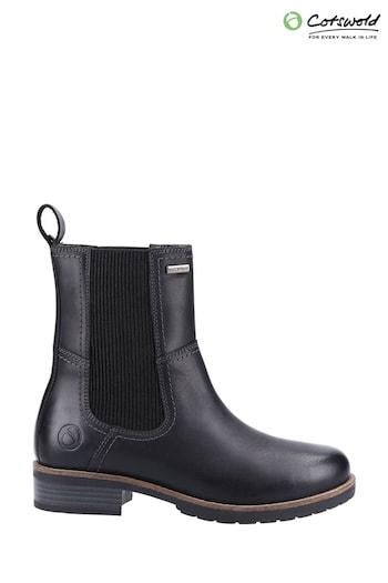 Cotswold Somerford Chelsea Black Boots (C59944) | £84