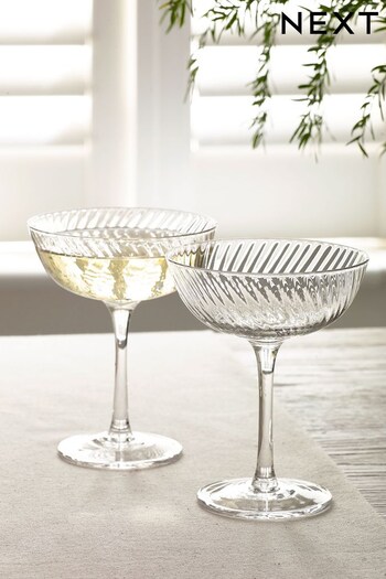 Clear Malvern Glassware Champagne Saucer (C60231) | £18