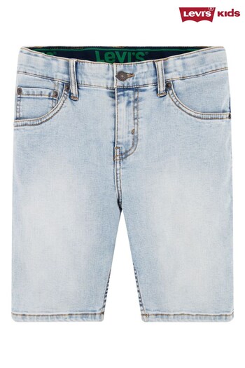 Levi's® Light Blue Slim Fit Performance Fit Denim Shorts (C60370) | £17.50 - £20