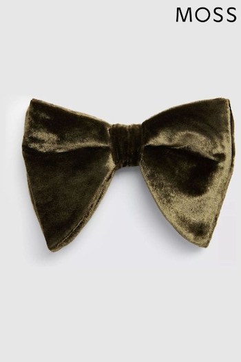 MOSS Green Floppy Bow Tie (C60744) | £25