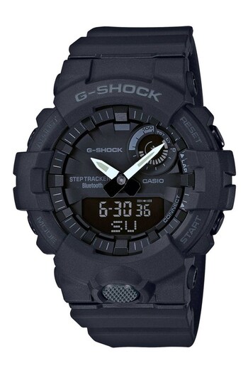 Casio 'G-Shock' Black Plastic/Resin Quartz Chronograph Radio-Controlled Watch (C60749) | £119