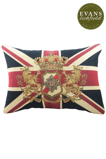 Evans Lichfield Red Union Jack Cushion (C60783) | £26