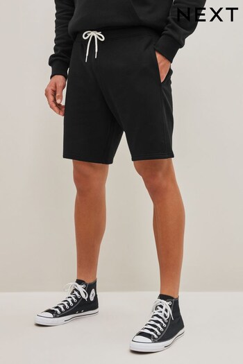 Black Soft Fabric Jersey Shorts (C60826) | £18