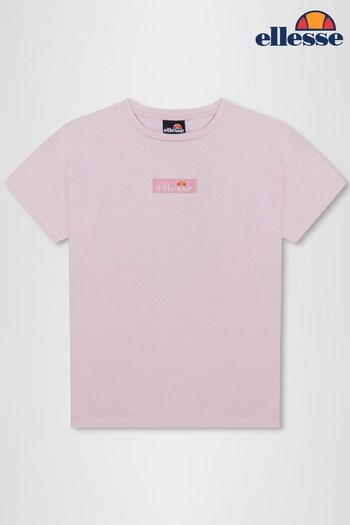 Ellesse Pink Telissa Junior T-Shirt (C61688) | £18