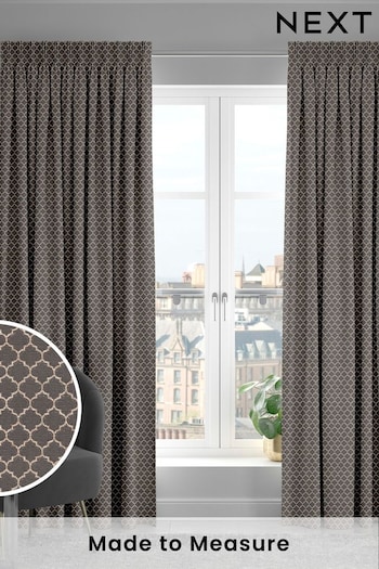 Brown Bramhall Made To Measure Curtains (C61922) | £109