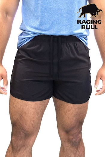 Raging Bull Black Performance Shorts (C62338) | £34