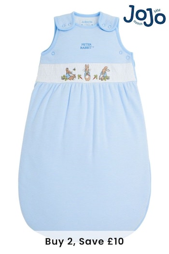 JoJo Maman Bébé Blue Peter Rabbit 2.5 Tog Baby Sleeping Bag (C62558) | £35