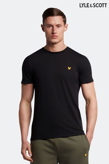 Lyle & Scott Martin Short Sleeve Black T-Shirt (C62596) | £25