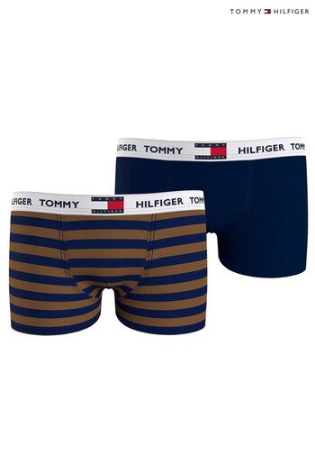 Tommy Hilfiger Green 85 Cotton Boxers 2 Pack (C62600) | £30