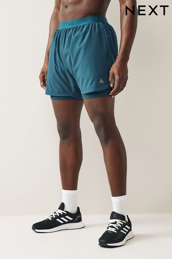 Blue Active Gym & Running Shorts (C62654) | £26