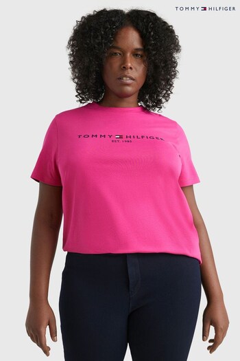 Tommy Hilfiger Pink Curve Regular T-Shirt (C62672) | £50