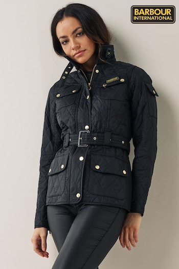 Barbour® International Black Polar Quilted Jacket (C62699) | £189