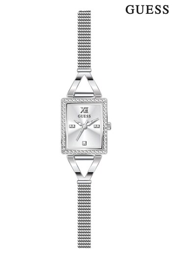 Guess Ladies Silver Tone Grace Work Life Watch (C62788) | £149