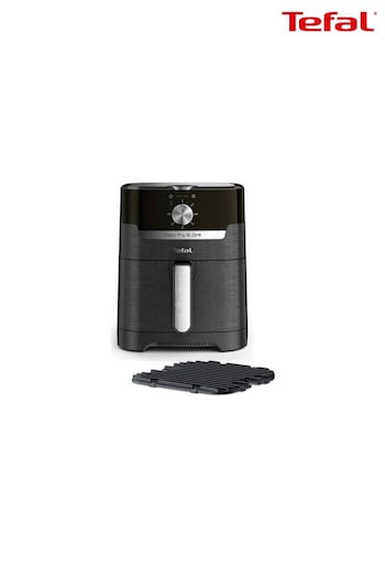 Tefal Black Easy Classic Two-In-One Six Portion Air Fryer & Grill (C63342) | £95