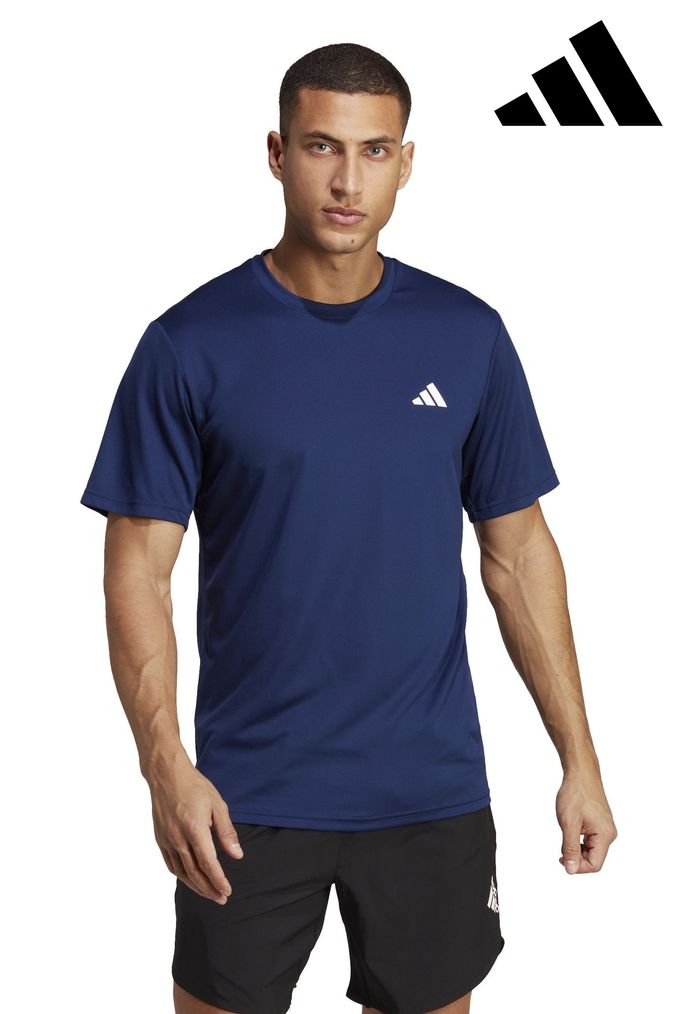 adidas Blue Performance Train Essentials Training T-Shirt (C63347) | £15