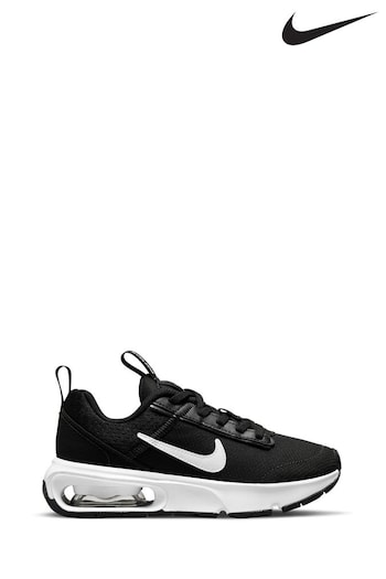 Nike light Black/White Air Max INTRLK Lite Junior Trainers (C63375) | £45