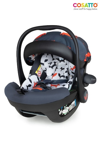 Cosatto Blue Acorn 0 iSize Car Seat Charcoal Mister Fox (C63401) | £200