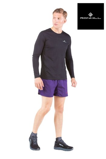 Ronhill Mens Black Core T-Shirt (C63427) | £26