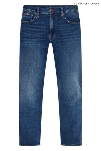 Tommy Hilfiger Big And Tall Blue Madison Straight Jeans (C63592) | £130