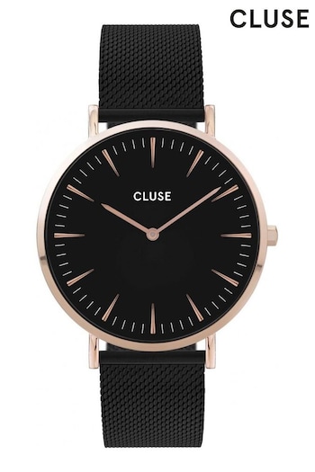 Cluse Boho Black Chic Watch (C63915) | £89