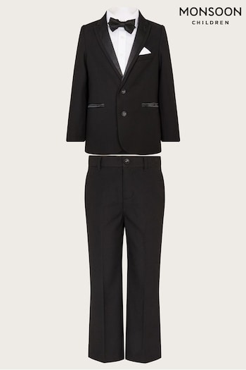 Monsoon Benjamin Tuxedo Black Suit Set (C64019) | £99 - £119