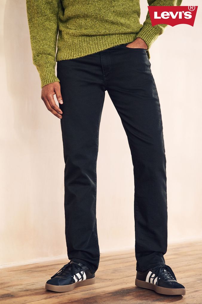 Levis black jeans on sale men