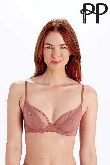 Pretty Polly Pink Non Padded Plunge Bra (C64439) | £25