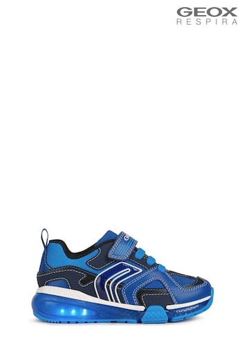 Geox Junior Boys Blue Bayonyc Trainers (C64442) | £47.50 - £52.50