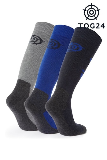 Tog 24 Mens Blue Bergenz Ski 3 Socks (C64496) | £30