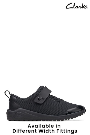 Clarks Black Multi Fit Aeon Pace Trainers (C64682) | £38 - £40