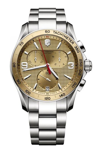 Victorinox Swiss Army Gents Gold Tone Chrono Classic Watch (C65669) | £565