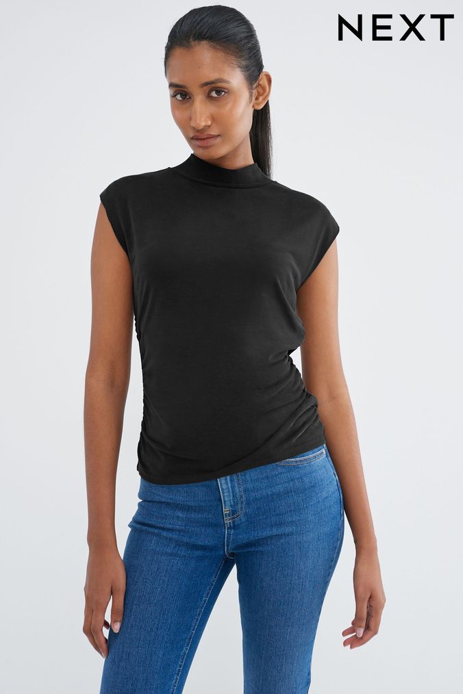 Buy Women s T Shirts Sleeveless Casual Tops Online Next UK