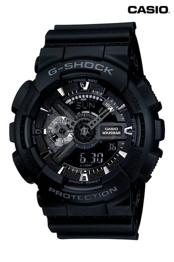 Casio 'G-Shock' Black Plastic/Resin Quartz Chronograph Watch (C66828) | £125