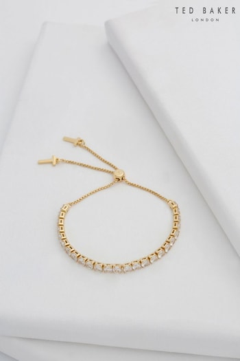 Ted Baker MELRAH: Crystal Adjustable Tennis Bracelet For Women (C67113) | £40